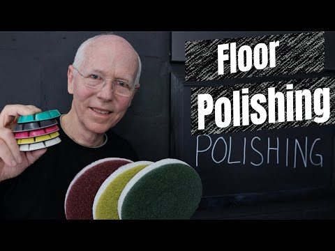 Floor Polishing - Diamond grinding and polishing