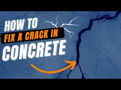 How to Fix a Crack in Concrete | A DIY Guide